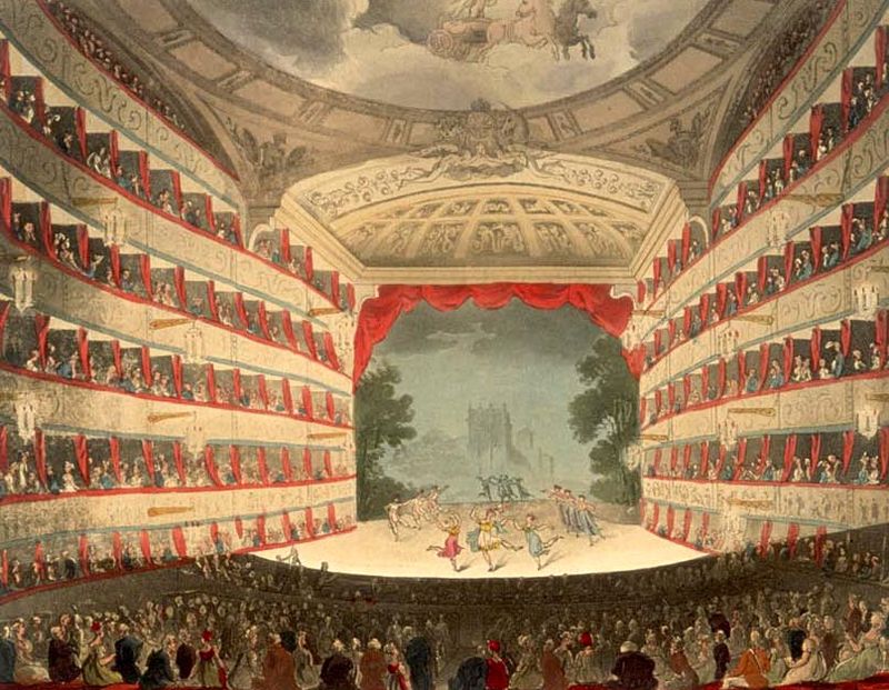 Theatre  Interior - 1808