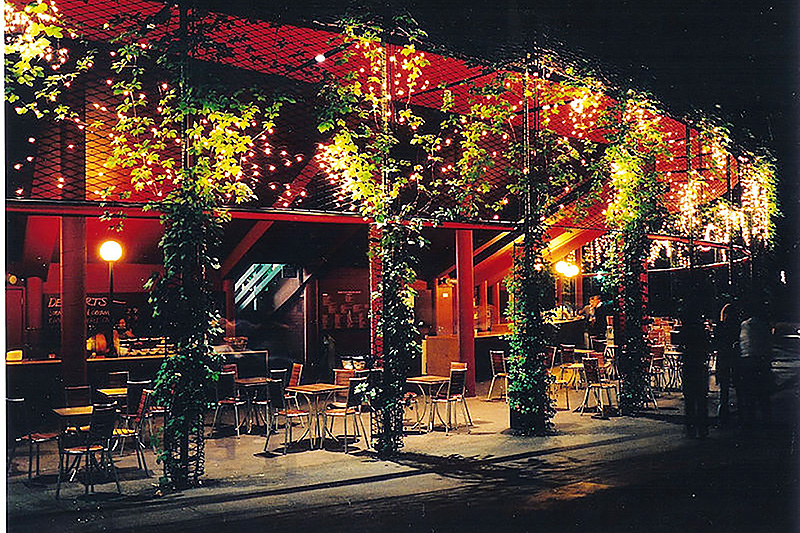 Open Air Theatre  At Night