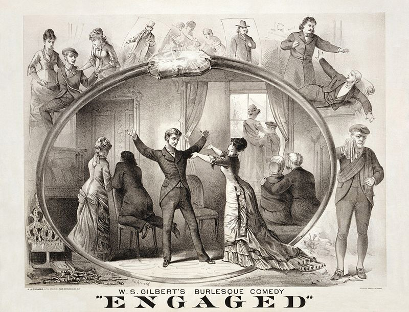 'Engaged' W.S. Gilbert 1877