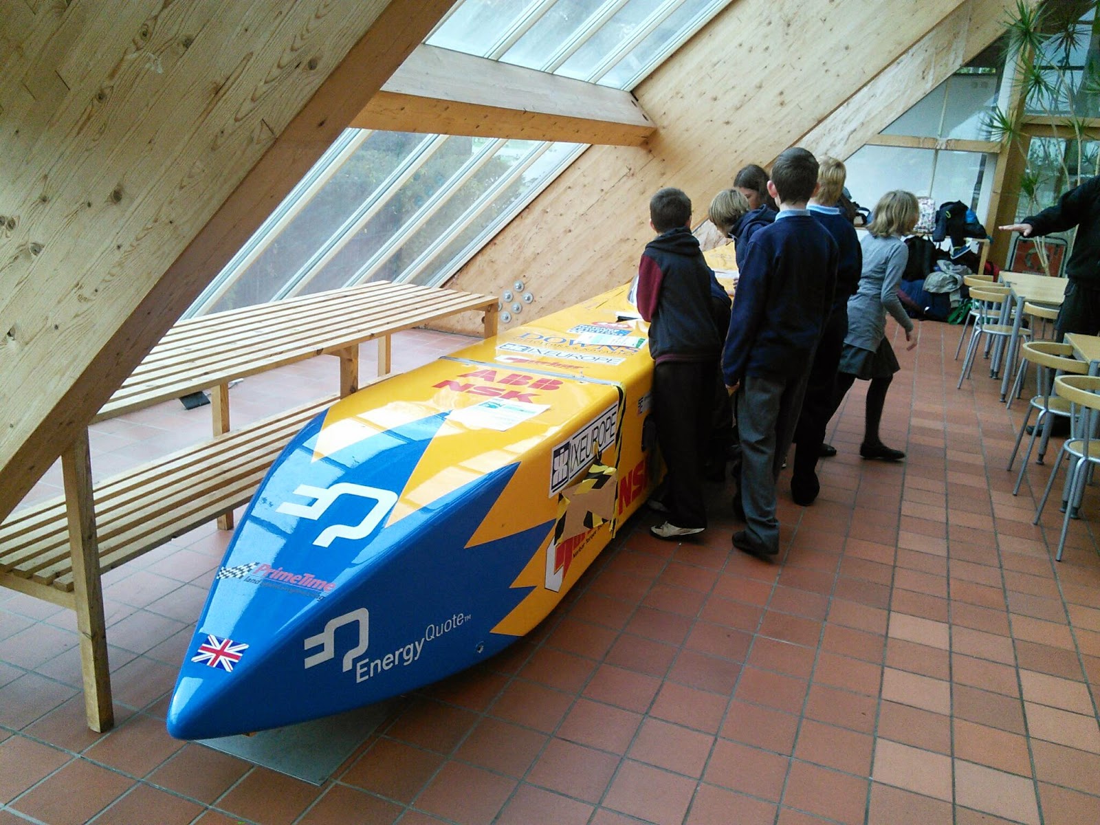 Electric Dragster - Green Britain Centre