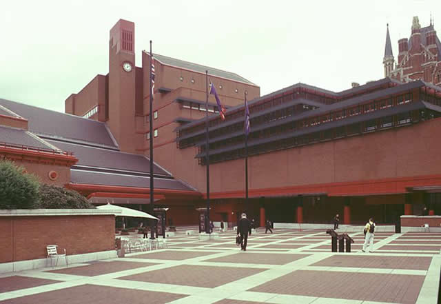 British Library Entrance
