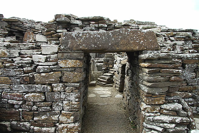Main Entrance to Broch of Gurness