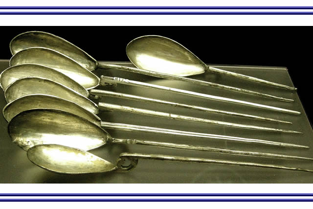 Canterbury Roman Museum - Silver Spoons