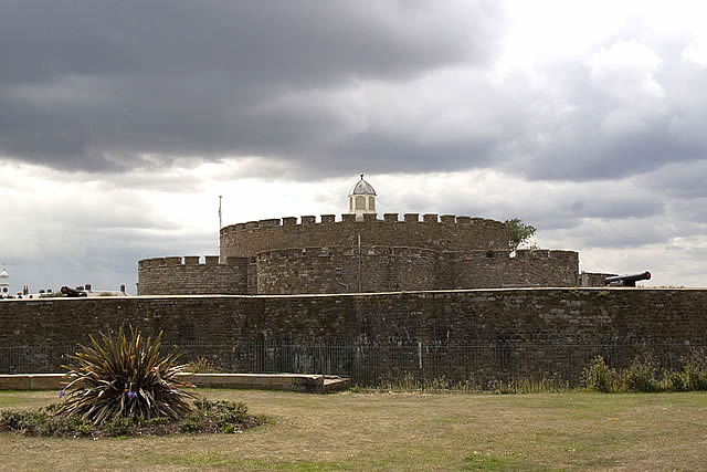 Deal Castle from the East