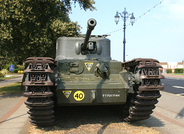 Tank at D Day Museum