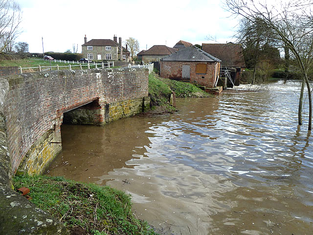 River Rother in flood