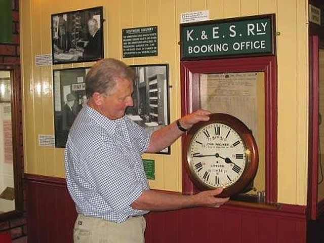 Kent and East Sussex Railway Clock