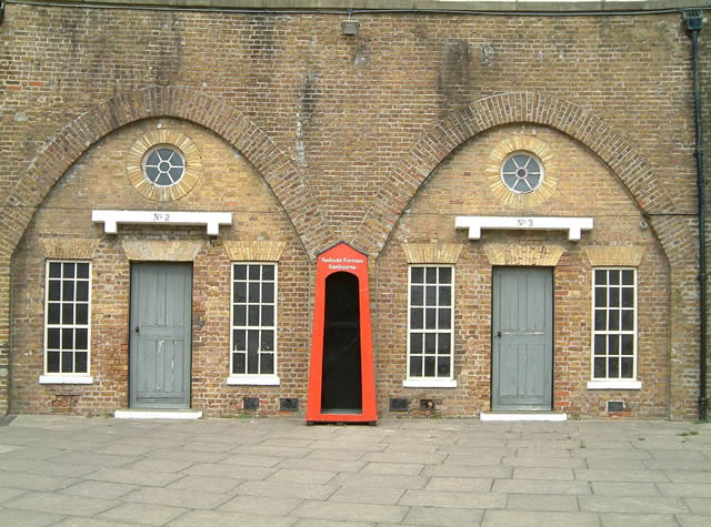 Eastbourne Redoubt - Casemates No.2 & No.3
