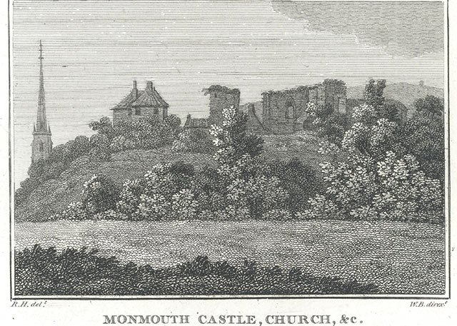Monmouth Castle - 1800