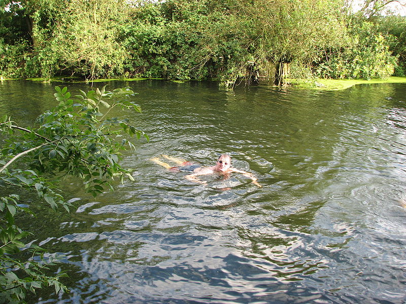Swimming in the River