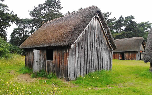Weaving House - West Stow Anglo-Saxon Village