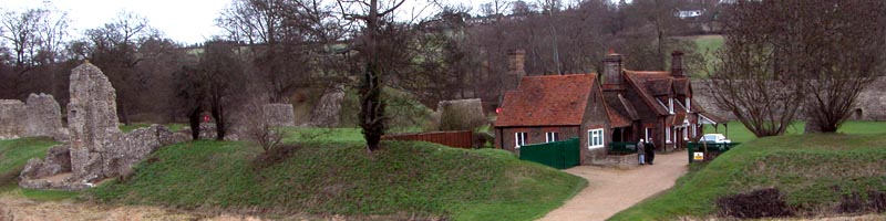 Walls, Keepers House and Motte
