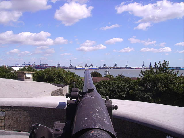 View from Harwich Redoubt