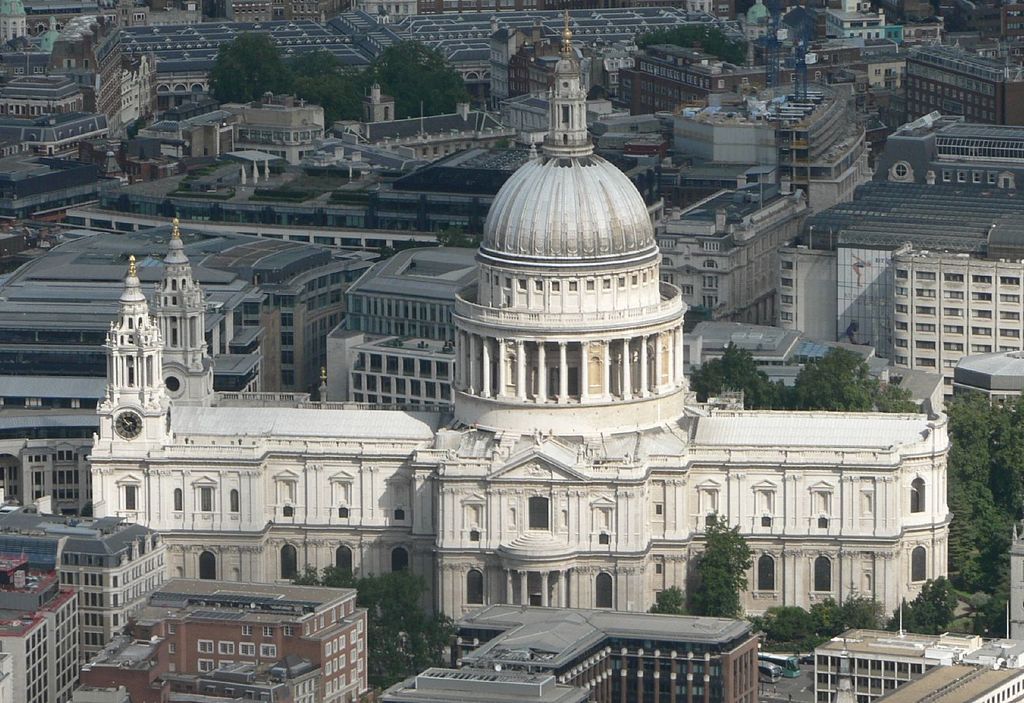 Aerial View of St Paul's