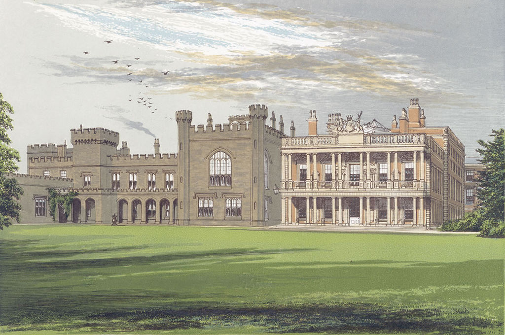 Knowsley Hall - 1880