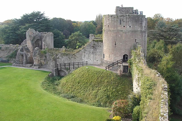 Caldicot Castle - keep