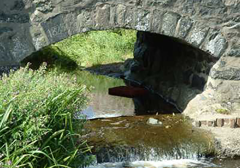 bridge over the Afon Cyll-y-Felin