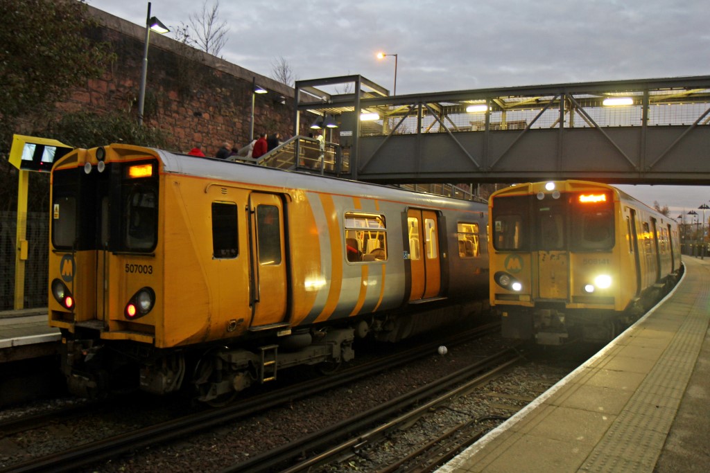 Brunswick Merseyrail trains