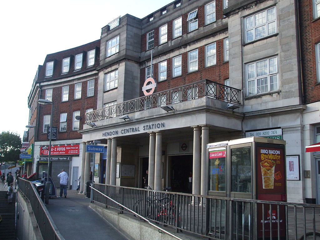 Hendon Central Entrance