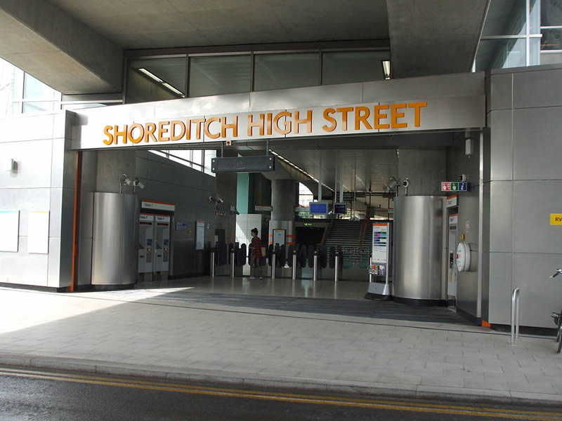 Shoreditch High St Entrance