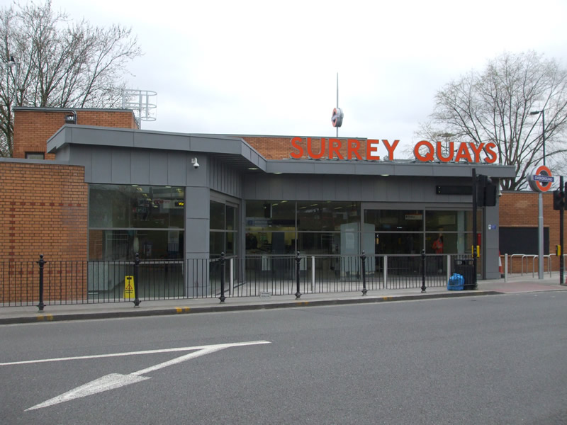 Surrey Quays Entrance