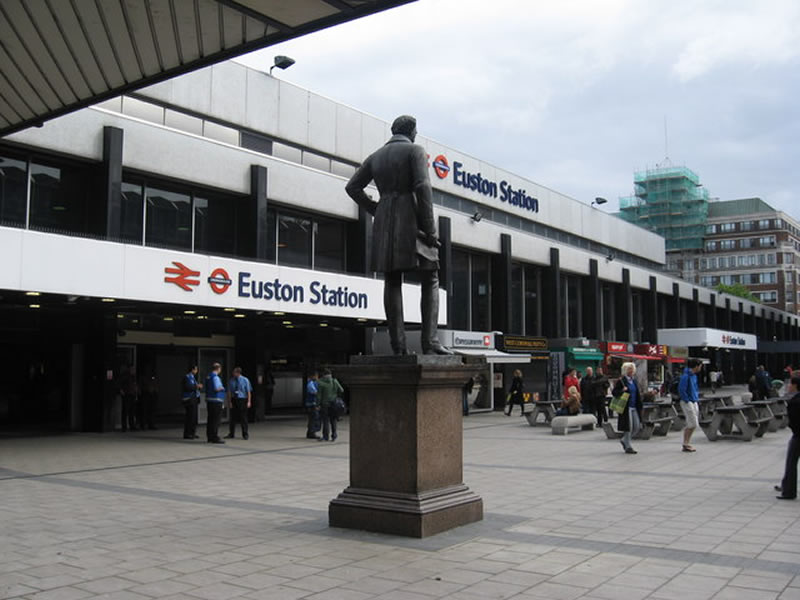 London Euston Entrance