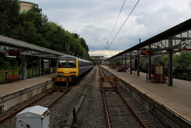 Bradford Forster Sq. platforms