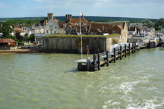 Yarmouth Castle From the Sea